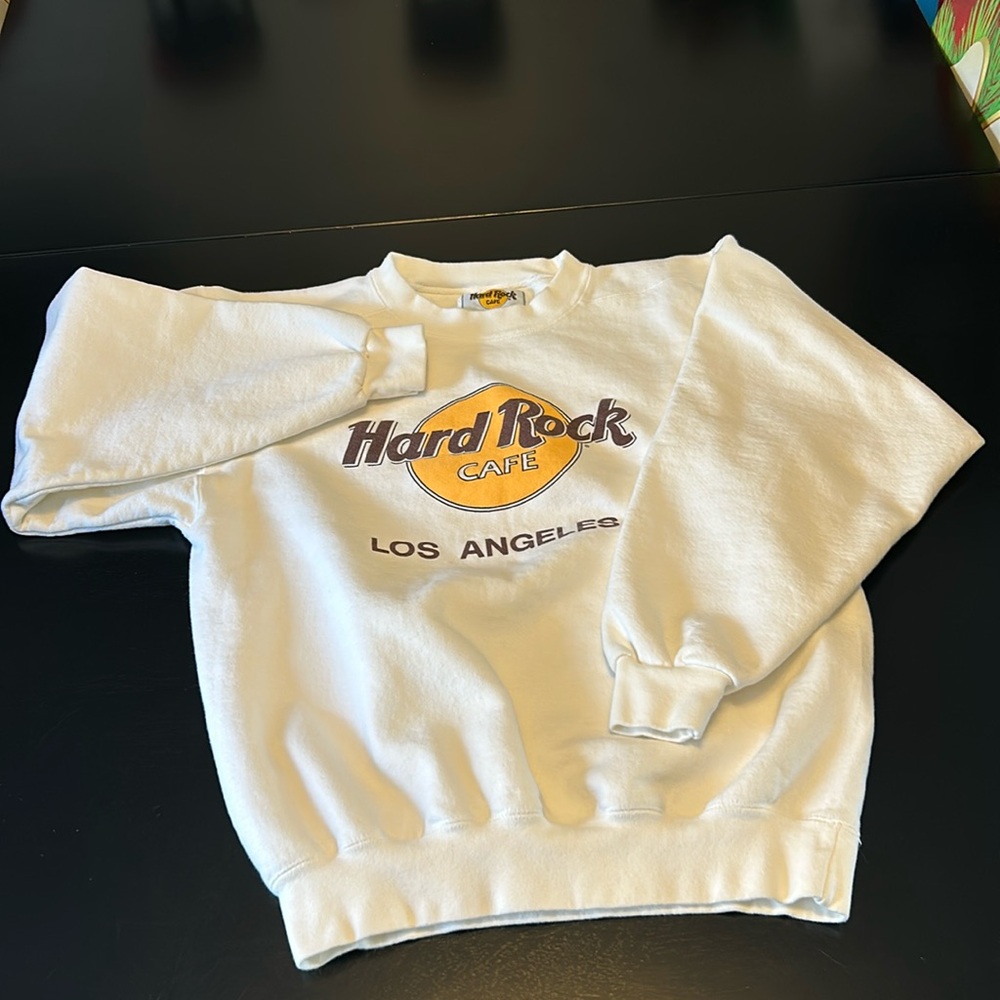 Women’s hard rock Los Angeles sweatshirt size medium